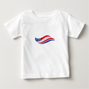 USA Stars & Stripes Golf Throw Kussen Rood Wit