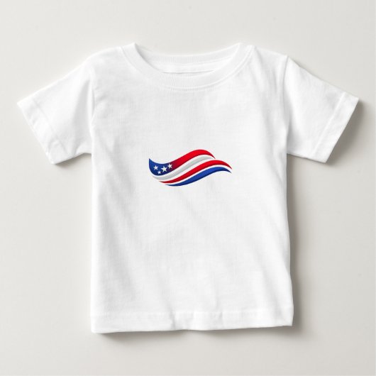 USA Stars & Stripes Golf Throw Kussen | Rood Wit (Voorkant)