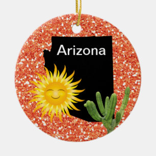 USA States Arizona - SRF Keramisch Ornament