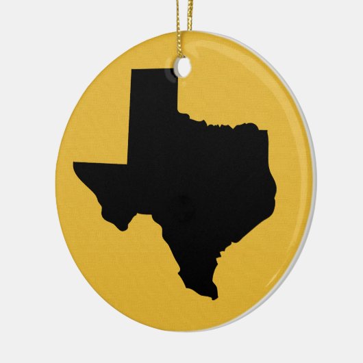 USA States Texas - SRF Keramisch Ornament (Links)