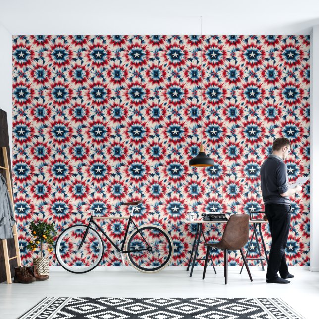 USA Ster Behang (Woonkamer)
