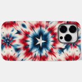 USA Ster Case-Mate iPhone Case (Achterkant (horizontaal))