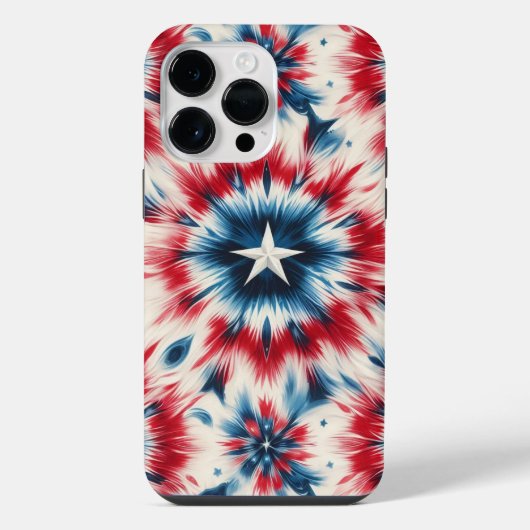 USA Ster iPhone Hoesje (Achterkant)