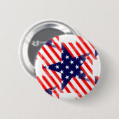 usa ster ronde button 5,7 cm (Voorkant /achterkant)
