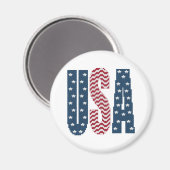 USA Sterren en Stripes Magnet (Voorkant / Achterkant)