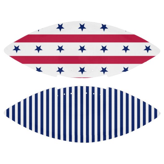 USA Sterren Strepen Rood Wit Blauw Patriottische S American Football (Panelen)