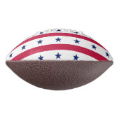 USA Sterren Strepen Rood Wit Blauw Patriottische S American Football (Gedraaid 90)