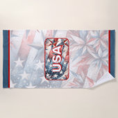 USA strandlaken (Voorkant)