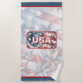USA strandlaken (Voorkant)