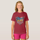 USA Strong God Bless America T-shirt design (Voorkant volledig)