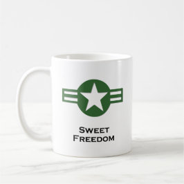 USA Sweet Freedom Green Koffiemok