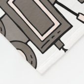 USA Symbolen Naadloos Patroon Fleece Deken (Hoek)