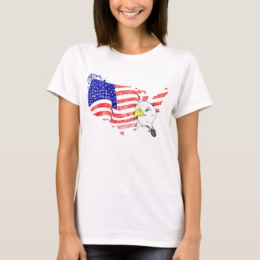 USA-T-shirt T-shirt (Voorkant)