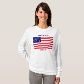 USA_T-shirt (vrouwen) T-shirt (Voorkant volledig)
