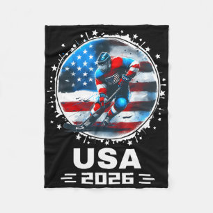 Usa Team 2026 Verenigde Staten Amerikaanse Vlag Ho Fleece Deken