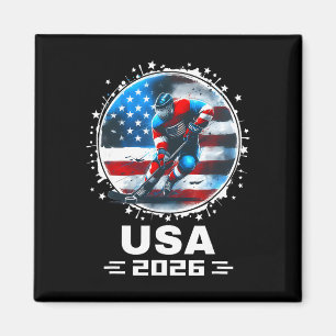 Usa Team 2026 Verenigde Staten Amerikaanse Vlag Ho Magneet