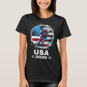 Usa Team 2026 Verenigde Staten Amerikaanse Vlag Ho T-shirt