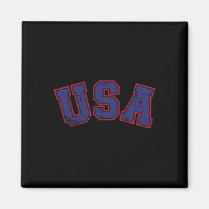 Usa-team voor patriottische Onafhankelijkheidsdag Magneet