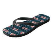 USA teenslippers (Schuin)