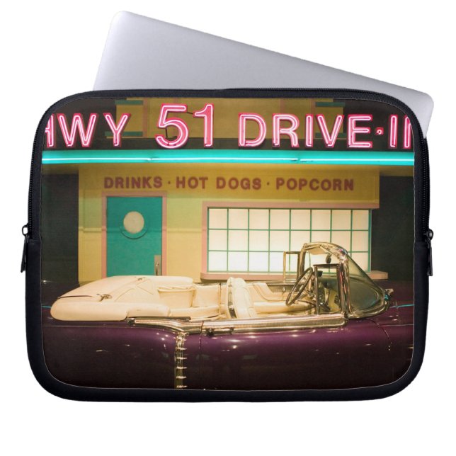 USA, Tennessee, Memphis: Elvis Presley Laptop Sleeve (Voorkant)