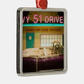 USA, Tennessee, Memphis: Elvis Presley Metalen Ornament (Rechts)