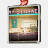 USA, Tennessee, Memphis: Elvis Presley Metalen Ornament (Links)