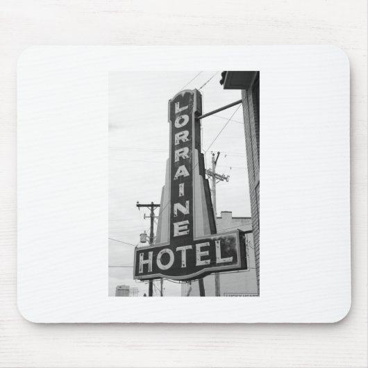 USA, Tennessee, Memphis: Nationale burgerrechten Muismat (Voorkant)