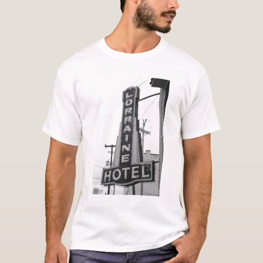 USA, Tennessee, Memphis: Nationale burgerrechten T-shirt (Voorkant)