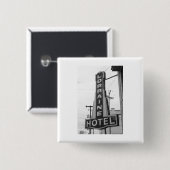 USA, Tennessee, Memphis: Nationale burgerrechten Vierkante Button 5,1 Cm (Voorkant /achterkant)