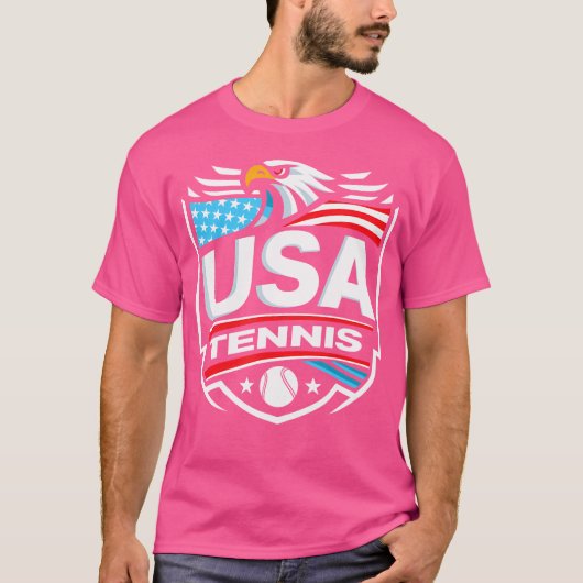 USA Tennis T-shirt (Voorkant)