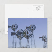 USA, TEXAS, Lubbock: American Wind Power Centre Briefkaart (Voorkant / Achterkant)