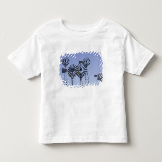 USA, TEXAS, Lubbock: American Wind Power Centre Kinder Shirts (Voorkant)