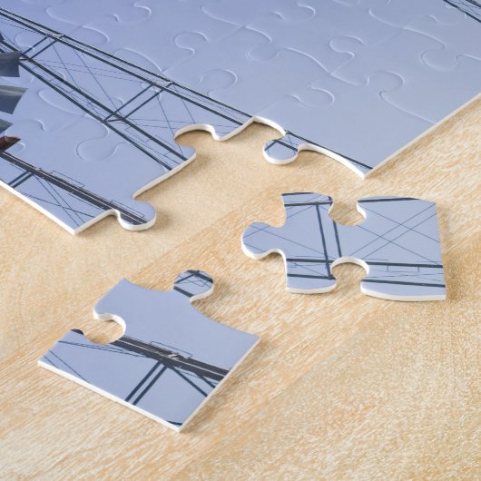 USA, TEXAS, Lubbock: American Wind Power Centre Legpuzzel (Zijkant)