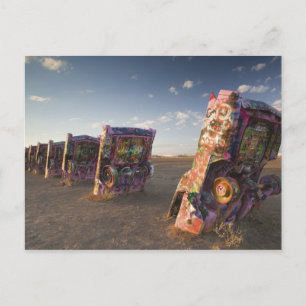 USA, TEXAS, Panhandle Area, Amarillo: Cadillac 2 Briefkaart