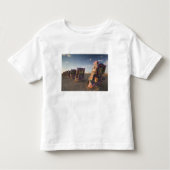 USA, TEXAS, Panhandle Area, Amarillo: Cadillac 2 Kinder Shirts (Voorkant)