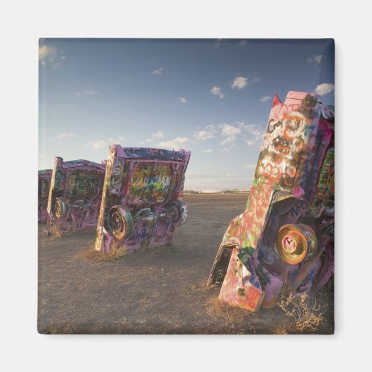 USA, TEXAS, Panhandle Area, Amarillo: Cadillac 2 Magneet (Voorkant)