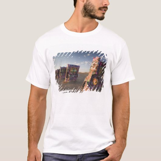 USA, TEXAS, Panhandle Area, Amarillo: Cadillac 2 T-shirt (Voorkant)
