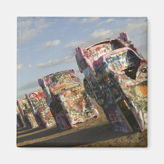 USA, TEXAS, Panhandle Area, Amarillo: Cadillac Magneet (Voorkant)