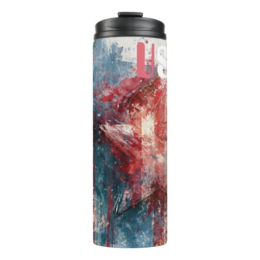 USA thermische tumbler Thermosbeker (Voorkant)