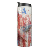 USA thermische tumbler Thermosbeker (Geroteerd rechts)