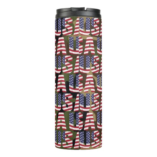 USA  THERMOSBEKER (Achterkant)