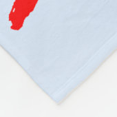 USA TRACK AND FIELD GEPERSONALISEERDE FLEECE DEKEN (Hoek)