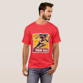 USA-TRACK EN FIELD 4 T-SHIRT (Voorkant volledig)