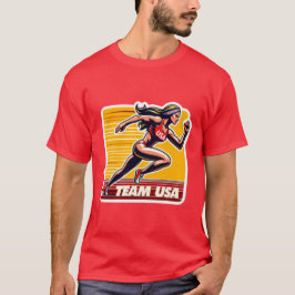 USA-TRACK EN FIELD 4 T-SHIRT