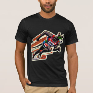 USA-TRACK EN VELD GREYHOUND 3 T-SHIRT