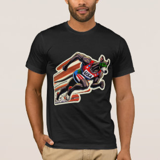 USA-TRACK EN VELD GREYHOUND 3 T-SHIRT