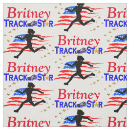 USA TRACK STAR GEPERSONALISEERDE STOF