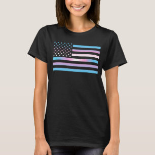 USA Trans Pride Patriottisch T-shirt