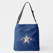 USA Tristar Crossbody Bag Crossbody Tas (Achterkant)