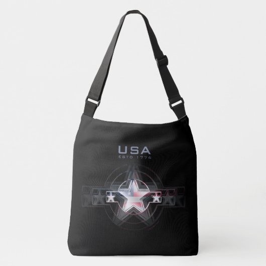 USA Tristar Crossbody Bag Crossbody Tas (Voorkant)